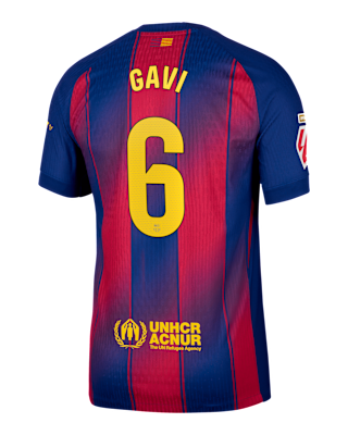 GAVI サッカーウェア Nike Gavi Barcelona 2025/26 Match Home Men's Nike Dri-FIT ADV